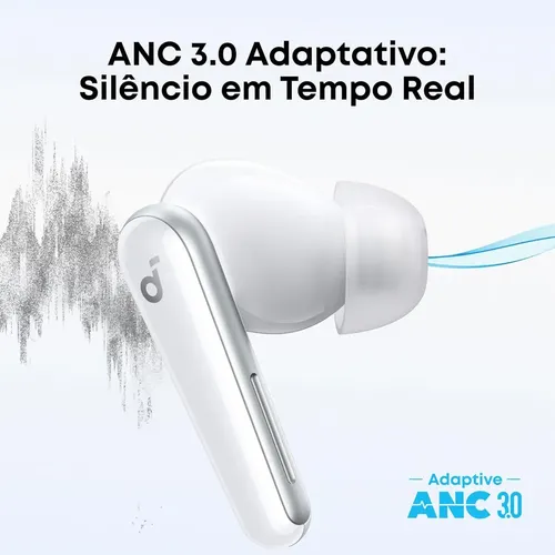 Fone Ouvido Soundcore Liberty 5 Bluetooth 5.4 Anc 3.0 Redução De