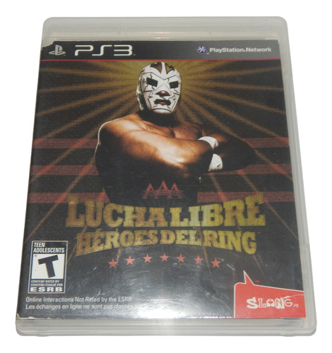 Aaa Lucha Libre Heroes Del Ring - Ps3 (Usado)