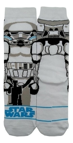 Medias Largas Hombre Mujer Algodon Stormtrooper Star Wars