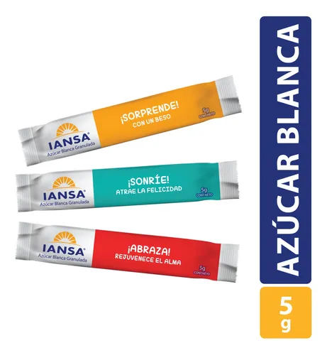 Azúcar Blanca Iansa Multipack Sticks 800x5g