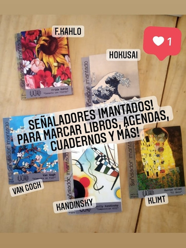 Marcador De Libros Imantado, También Personalizados