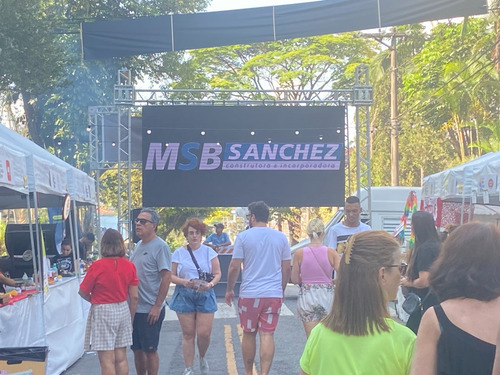 Locação De Painel Led P3, Som, Luz, Palco P/ Eventos Corp