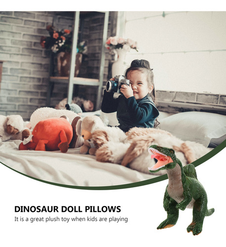 Juguete De Peluche De Dinosaurio De Dibujos Animados, Regalo
