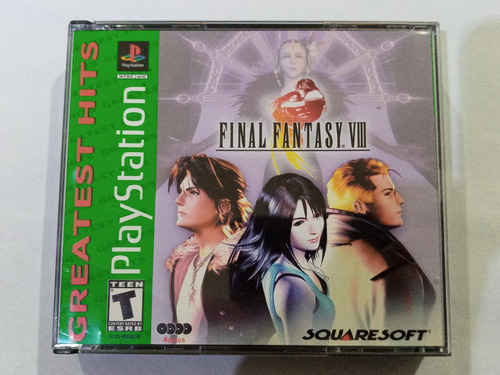 Final Fantasy Viii P/ Playstation 1 Ps1 Original Americano