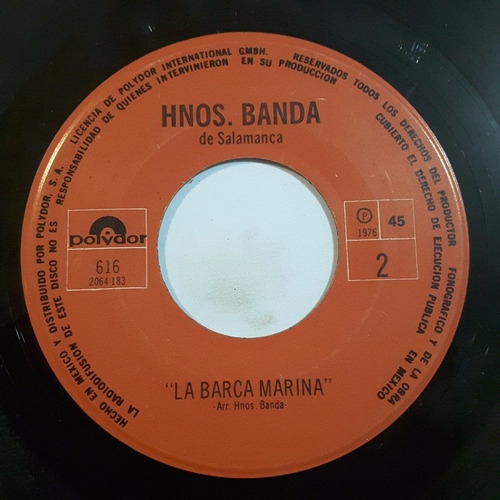 Hnos. Banda De Salamanca - Dos Amores - Sencillo 7 Pulgadas