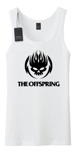 Musculosa Hombre The Offspring Dibujo Art Logo - Muto1