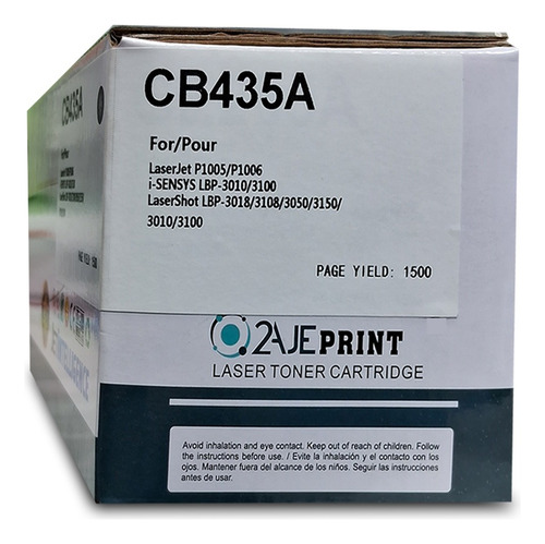 Toner Compatible Para Hp 35a Cb435a Negro P1005 P1006