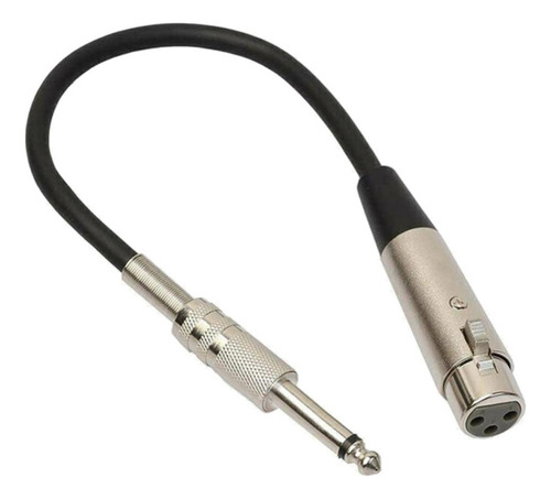Cable De Micrófono Estéreo Xlr De 3 Pines A 6 3 Piezas