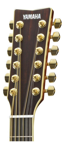 Violão 12 Cordas Em Aço Ll 16-12 Are Natural Com Bag Yamaha Orientação Da Mão Destro