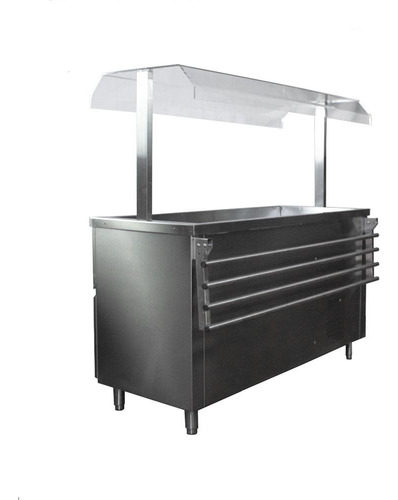 Modulo Salad Bar Refrigerado 4 Gn