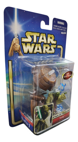 Star Wars Saga. Yoda Jedi Master. Attack Of The Clones