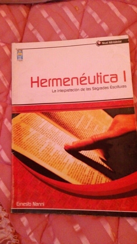 Libro   Hermenéutica 