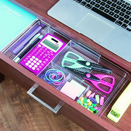 Interdesign Clarity Organizador De Maquillaje Transparente