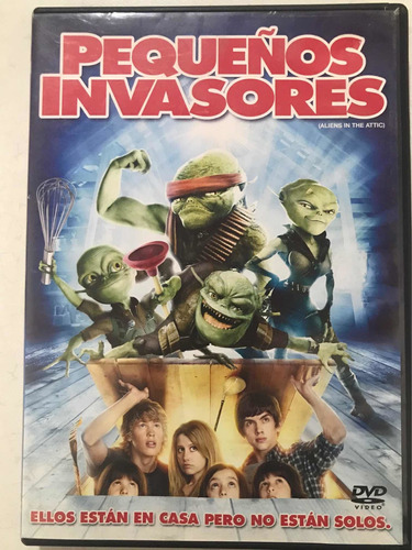 Pequeños Invasores (aliens In The Attuc) Dvd Usada.