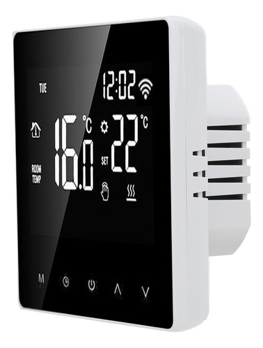 Termostato Wifi Me81h Smart Lcd Para Aquecimento De Piso De