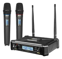 Comprar Sistema 2 Micrófonos Inalámbricos Skp Uhf-600 Pro