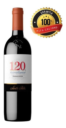 Vino Chileno Santa Rita 120 750ml - mL a $76