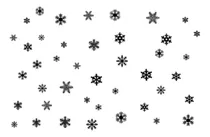 Comprar Vinilos Decorativos Vitrinas Navidad Copos Nieve - 1mx1m