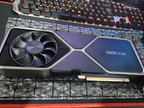 Placa De Vídeo Nvidia Geforce Rtx 3080 Founders Edition 10gb