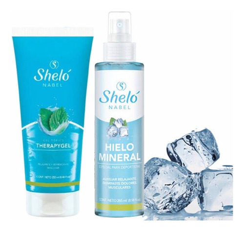 Hielo Mineral + Therapygel Gel Tópico, Relajante Muscular. S