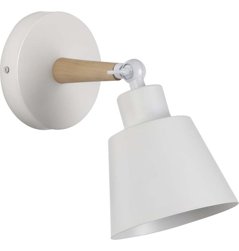 Lampara Aplique De Pared Led Nordico Metal Moderno 