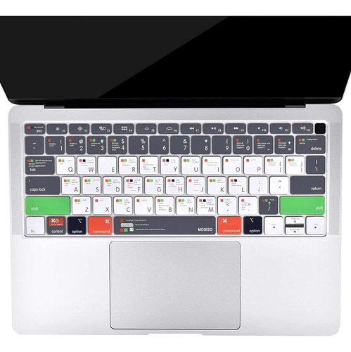 Protector De Teclado Shorcuts Mac Os X Para Macbook Air 2018