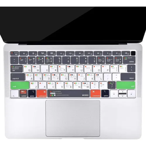 Protector De Teclado Shorcuts Mac Os X Para Macbook Air 2018