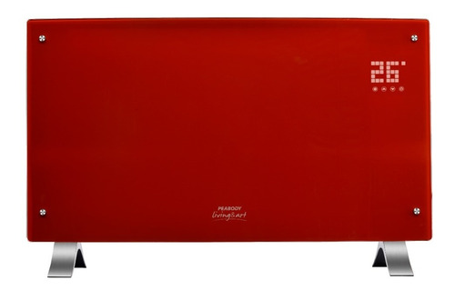 Vitroconvector Curvo Peabody Pevqd20r Rojo Touch Tio Musa