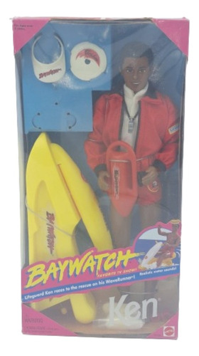 Barbie Ken Negro Stevie Baywatch Antiga 80 90 