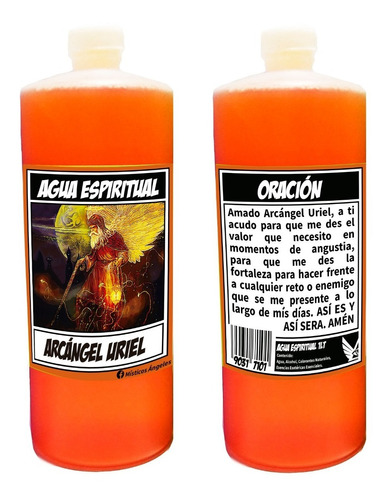 Agua Espiritual Arcángel Uriel