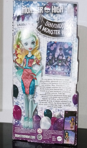Monster High Lagoona Blue Bienvenido A Welcome To (Usado)