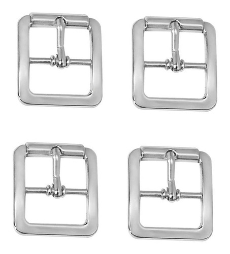 Imagen 3 de 12 de Broche De Hebilla Para Zapatos De Bricolaje Plata