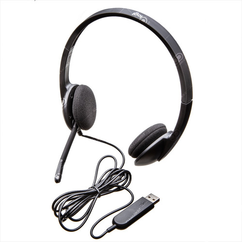 Imagen 7 de 8 de Diadema Usb Logitech H340 / Micrófono Con Supresión De Ruido