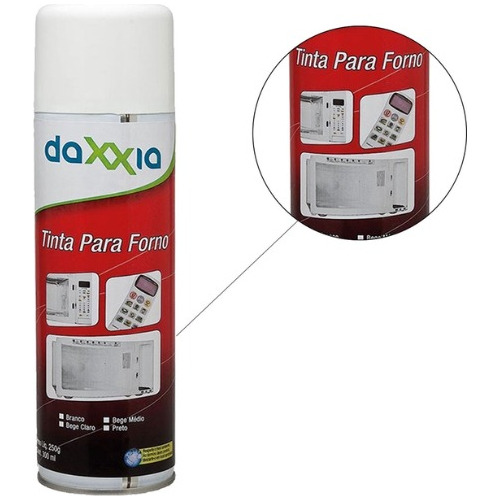 Tinta Interna E Externa Para Forno Microondas - Cor Branco