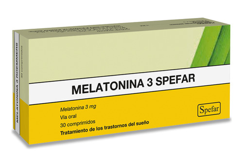 Melatonina Spefar® 3mg X 30 Comprimidos