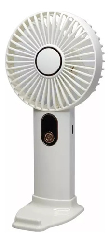 Ventilador Portátil Recargable Escritorio Soporte Celular