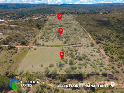 Terrenos En Venta Villa Flor Serrana, Tanti, Cordoba.