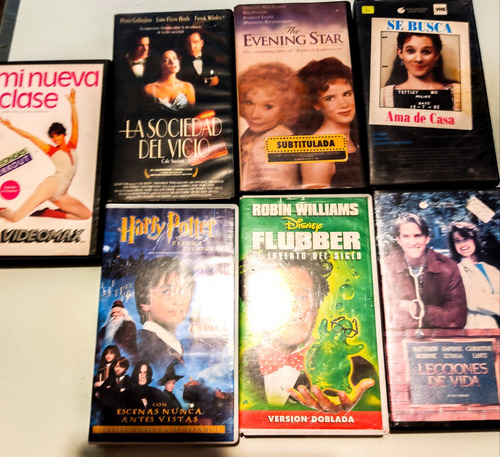 Peliculas, Cursos De Ejercicios Paq. 7 Pzas Vhs Remate