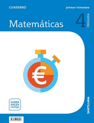 Libro Cuaderno 1 Matematicas 4âºep 19 Saber Hacer Contigo...