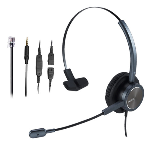 Producto Generico - Mairdi Auriculares Telefónicos Con Rj9.