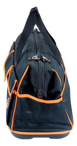 Kit Serra Tico Tico 710w Profissional Cinza 60Hz + Bolsa De Ferramentas Reforçada Pró Euro 127v