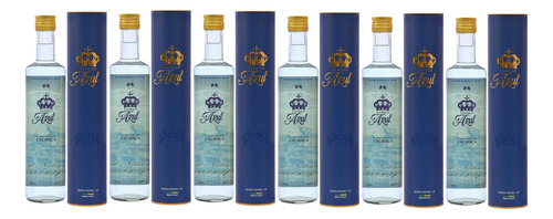 Kit 6 Cachaças Sangue Azul Família Carra 500 Ml