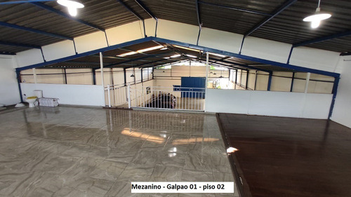 Imagem 10 de 14 de Galpão Moderno, Arejado, Iluminado E Reforçado, Próx. Fiat