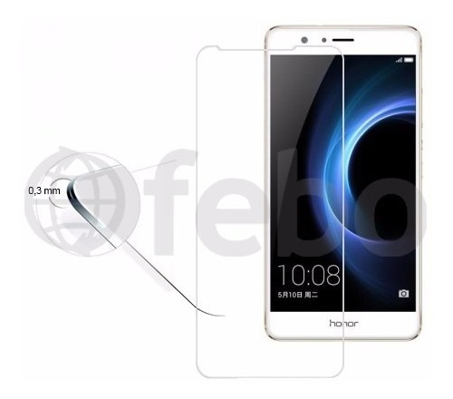Imagen 2 de 7 de Protector Pantalla Lamina Vidrio Templado Huawei Honor V8