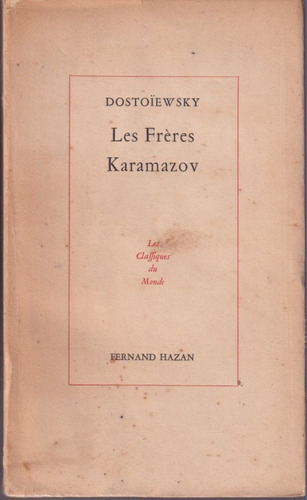 Les Freres Karamazov Dostoiewsky 