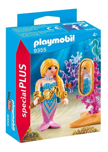 Playmobil Special Plus 9355 - Sirenita Con Corales - Intek