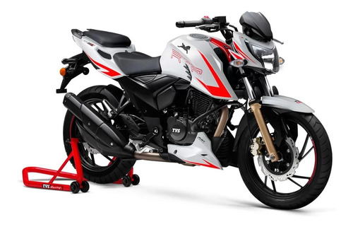 Imagen 2 de 15 de Tvs Rtr 200 Fi 4v Inyección Blanca Betacenter
