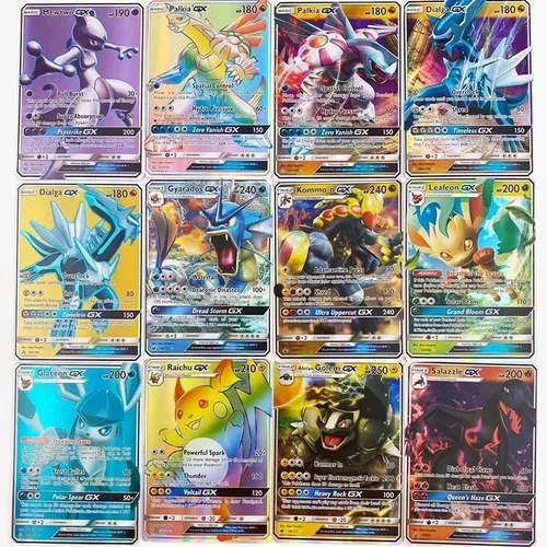 Lote 40 Cartas Pokémon Gx Sem Repetidas Cartinhas Pokemon