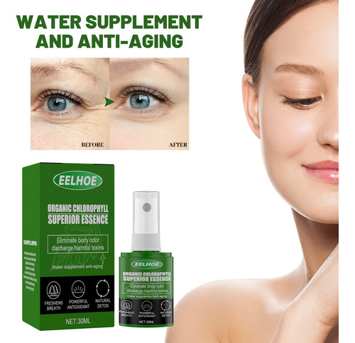 I Chlorophyll Essence Fecha Os Poros, Repara E Brilha 7006