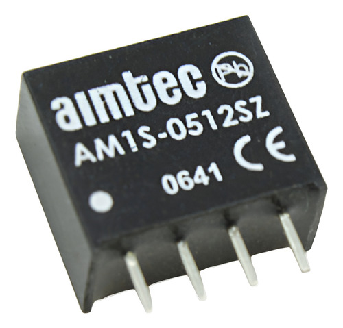 Convertidor Dc-dc 5vdc 12vdc 83ma 1w Am1s-0512sz